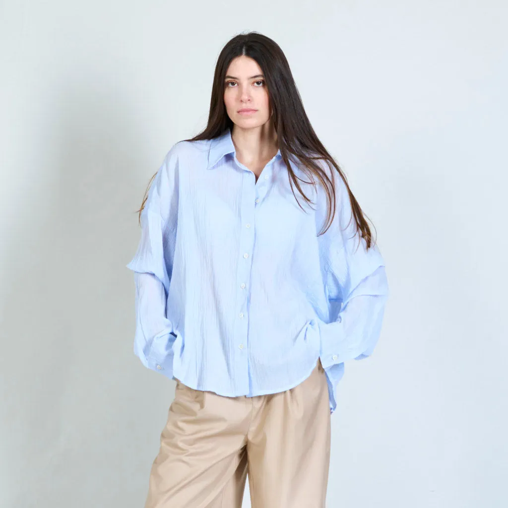 100% Cotton long sleeves shirt wholesale