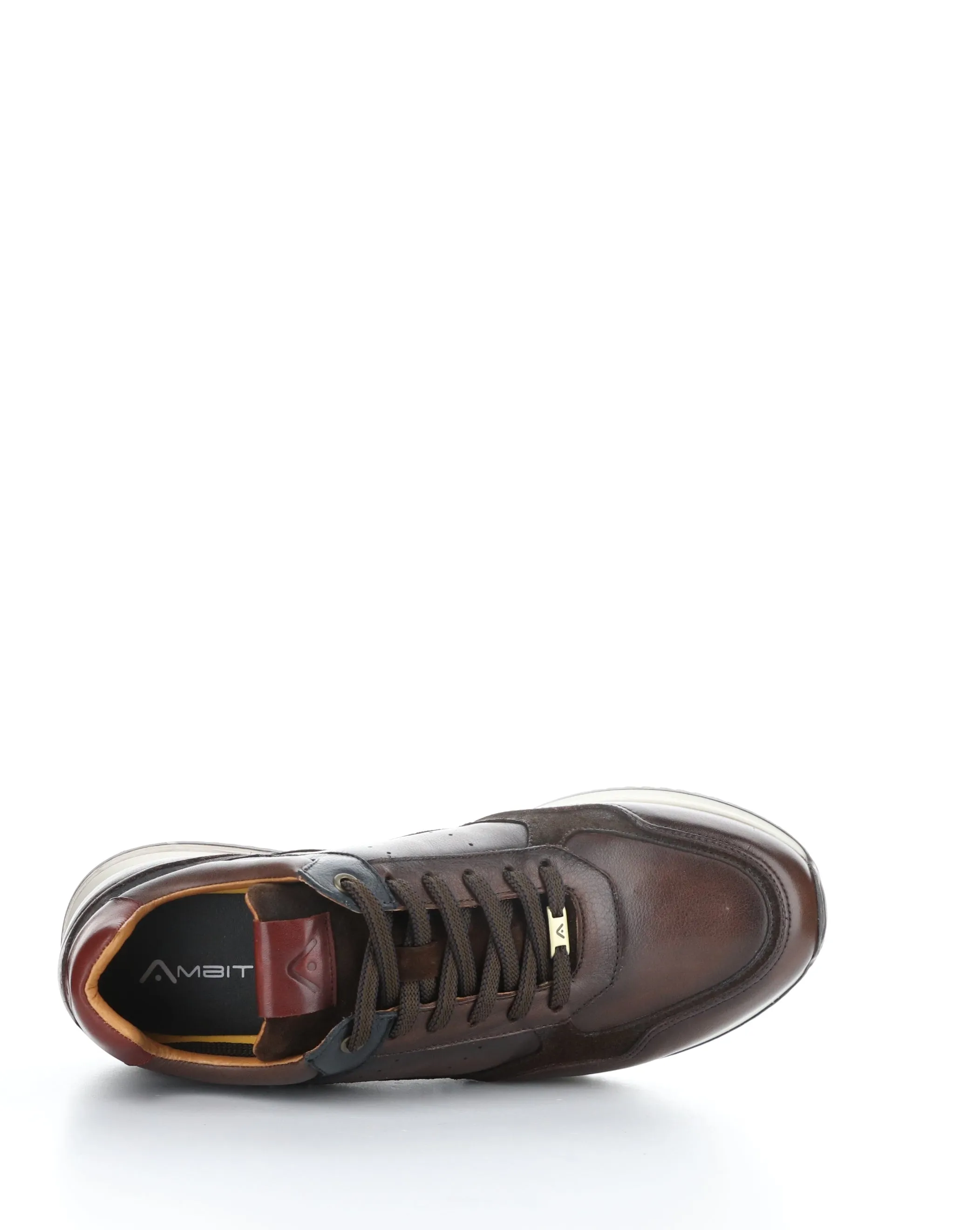 13052 BROWN COMBI Lace-up Shoes