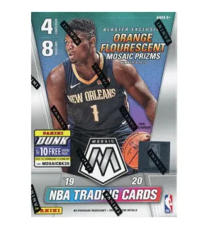 2019/20 Panini Mosaic Basketball 8-Pack Blaster Box