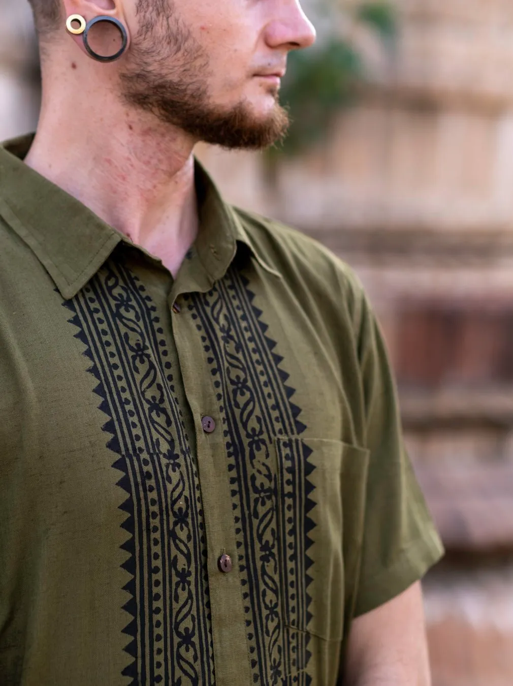 Acharya Shirt Half-sleeve