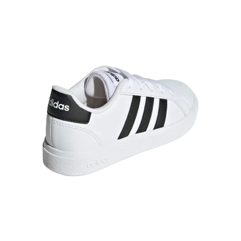 Adidas Grand Court 2.0 K GW6511 white black boys sneakers shoe