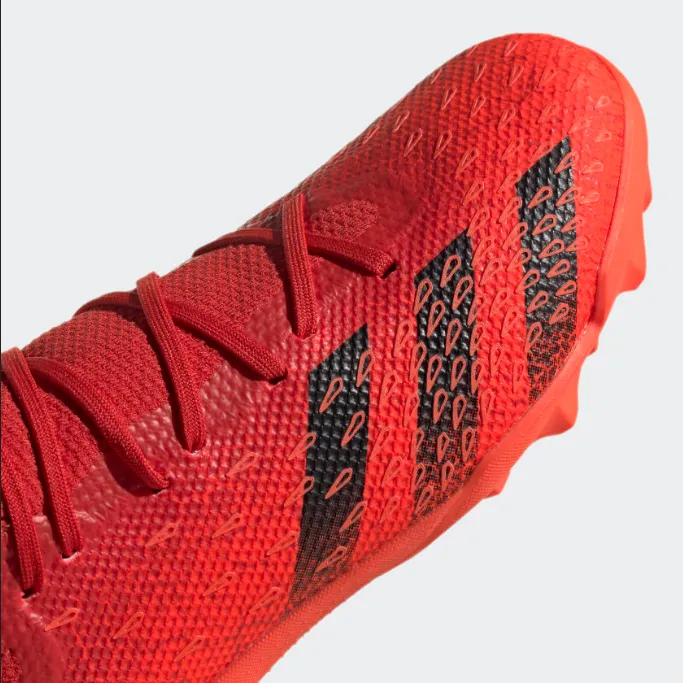 Adidas men's soccer shoe Predator Freak .3 TF FY6311 red black