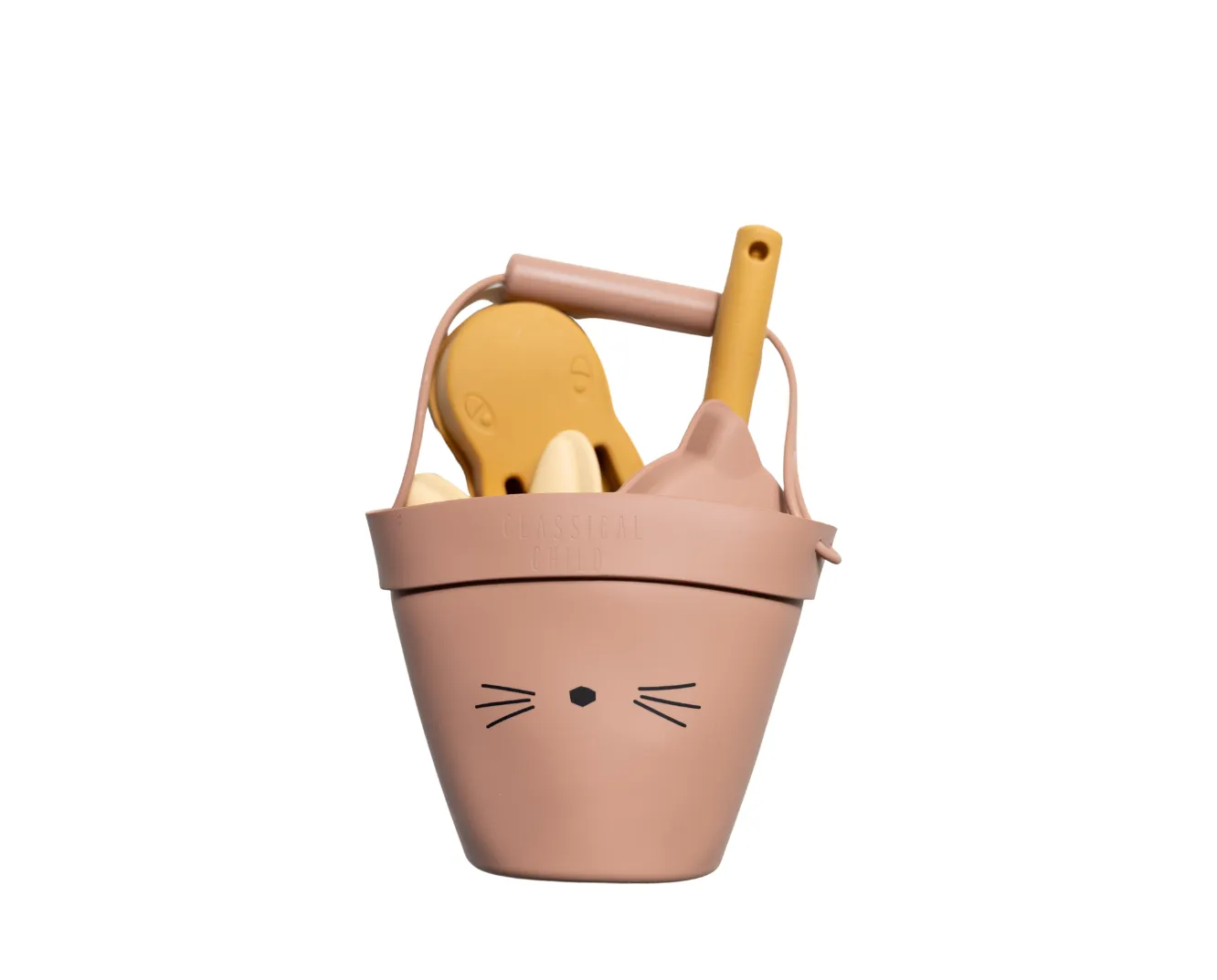 Beach Bucket & Toys Set - Pink Cat