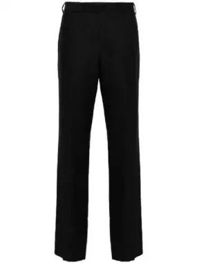 Black belt loop tailored pants 270928