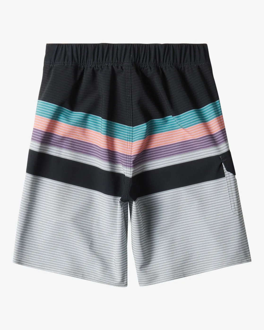 Boys 2-7 All Day Stripe Pro Boardshorts - Stealth