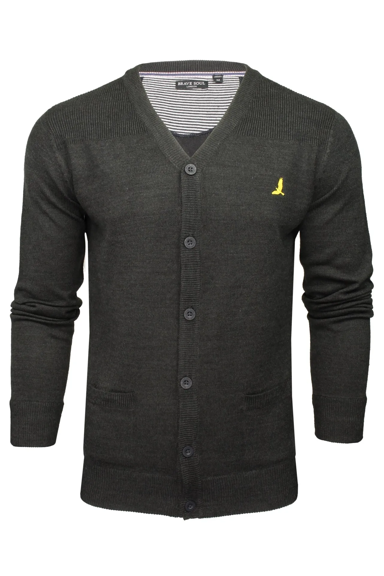 Brave Soul Mens 'Verge' Cardigan