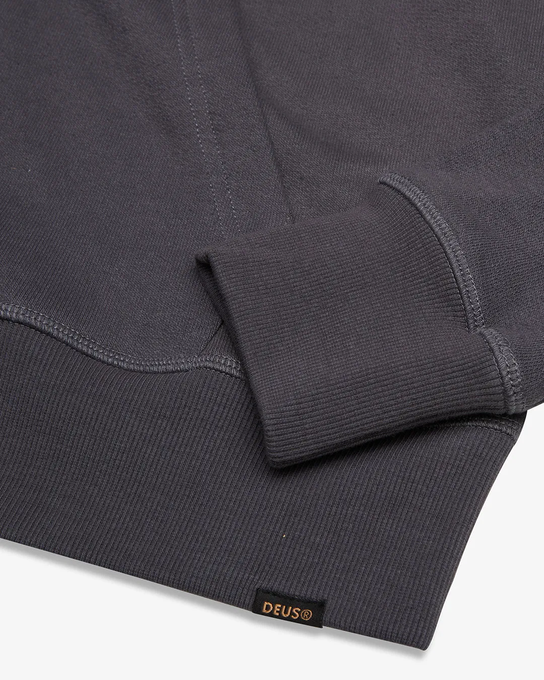 Canyons Zip Thru Hoodie - Shadow Grey