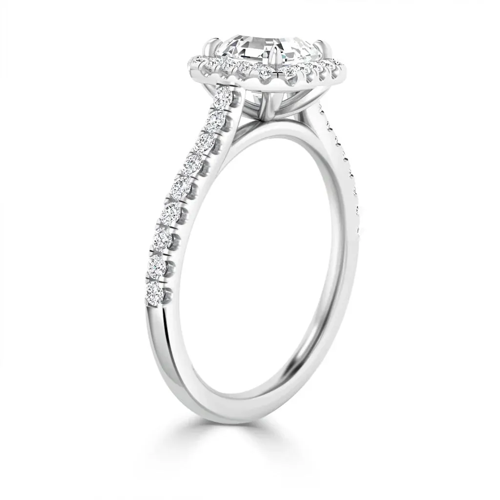 Colette - 18ct White Gold - Radiant