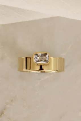 CZ Bezel Band Ring