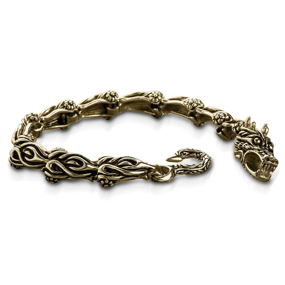 Dragons Lair Gold Bracelet