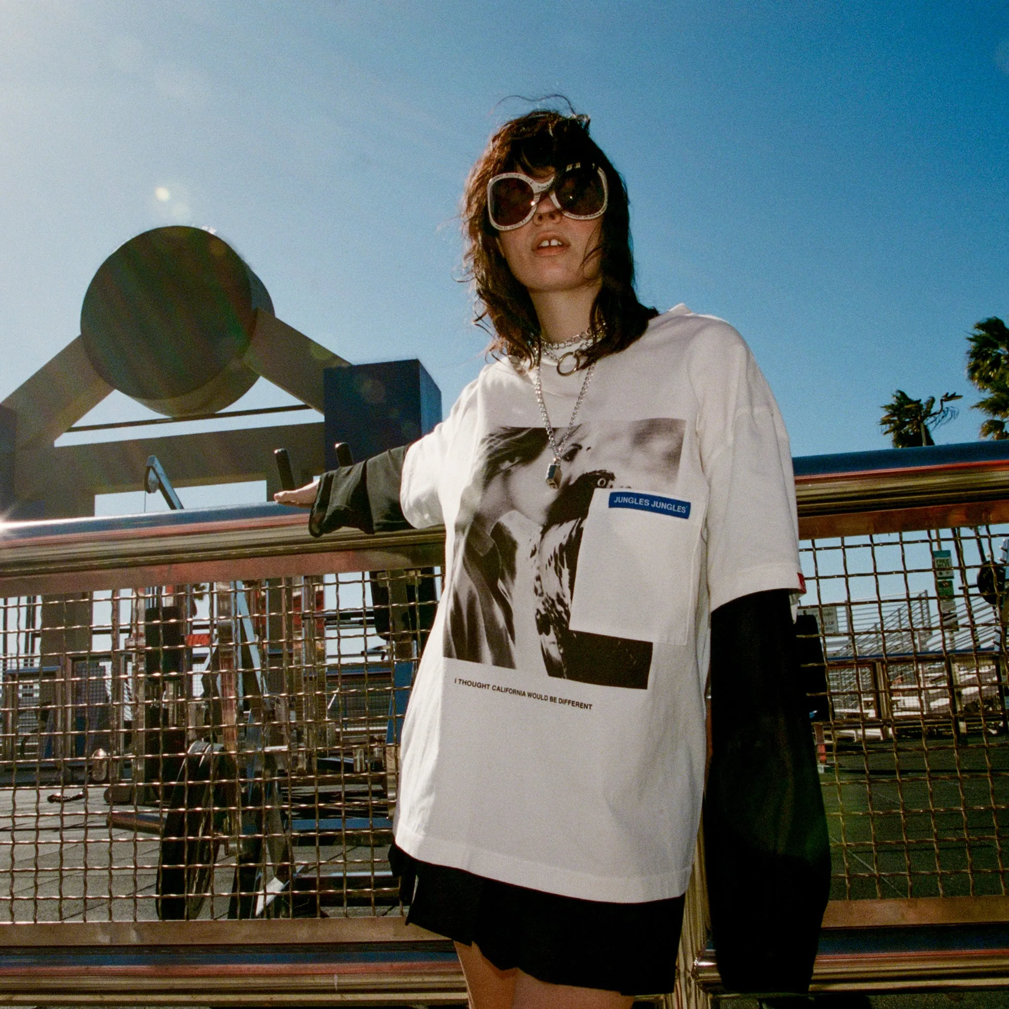 EAGLE MESH SLEEVE TEE