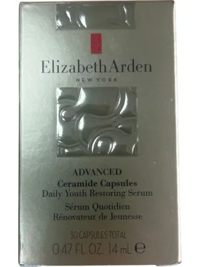 Elizabeth Arden Black Ceramide Capsules Daily Youth Restoring Serum 14ML