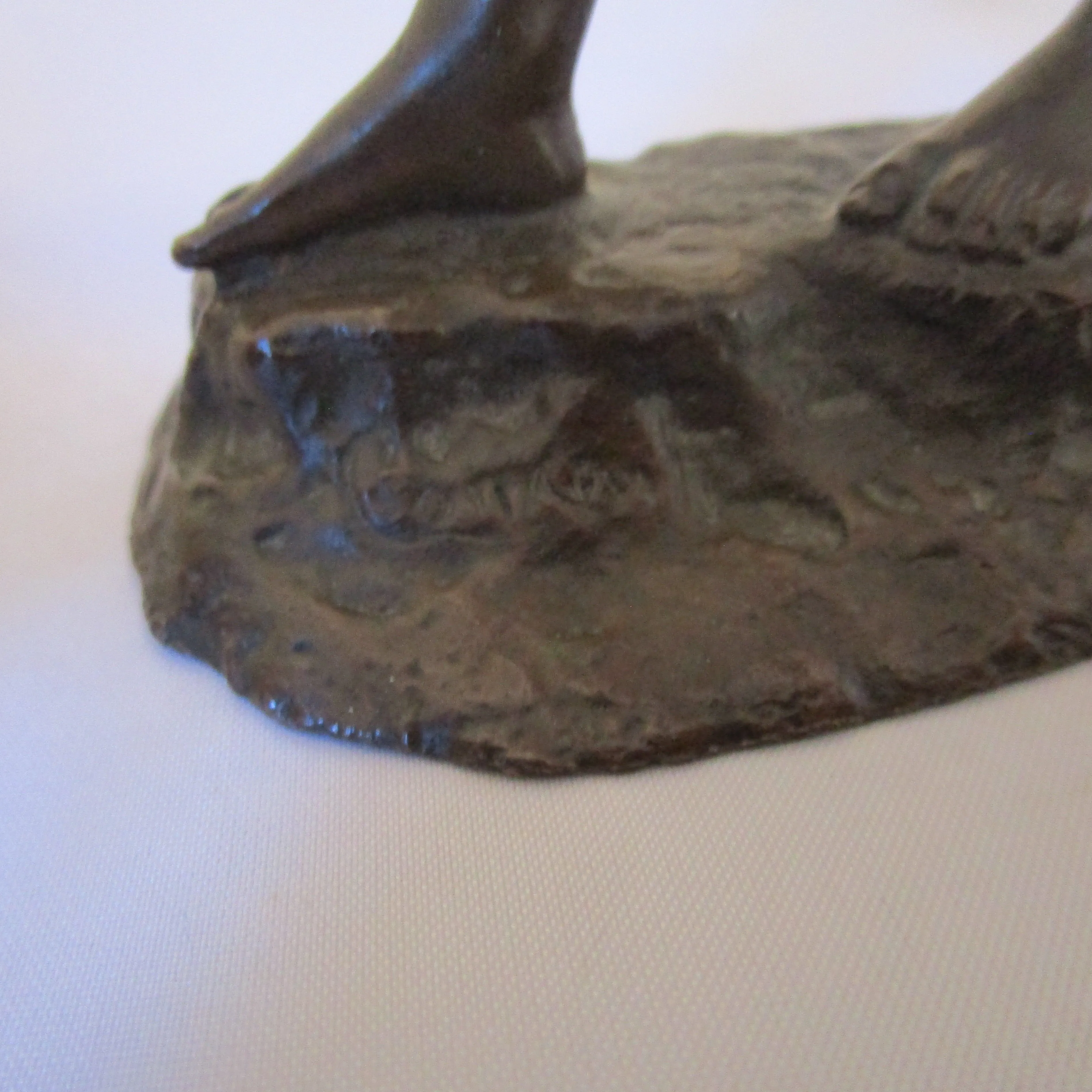 Fine Bronze Figure of a Young Peasant Boy Holding A Cane Behind His Back Antique Victorian c1880