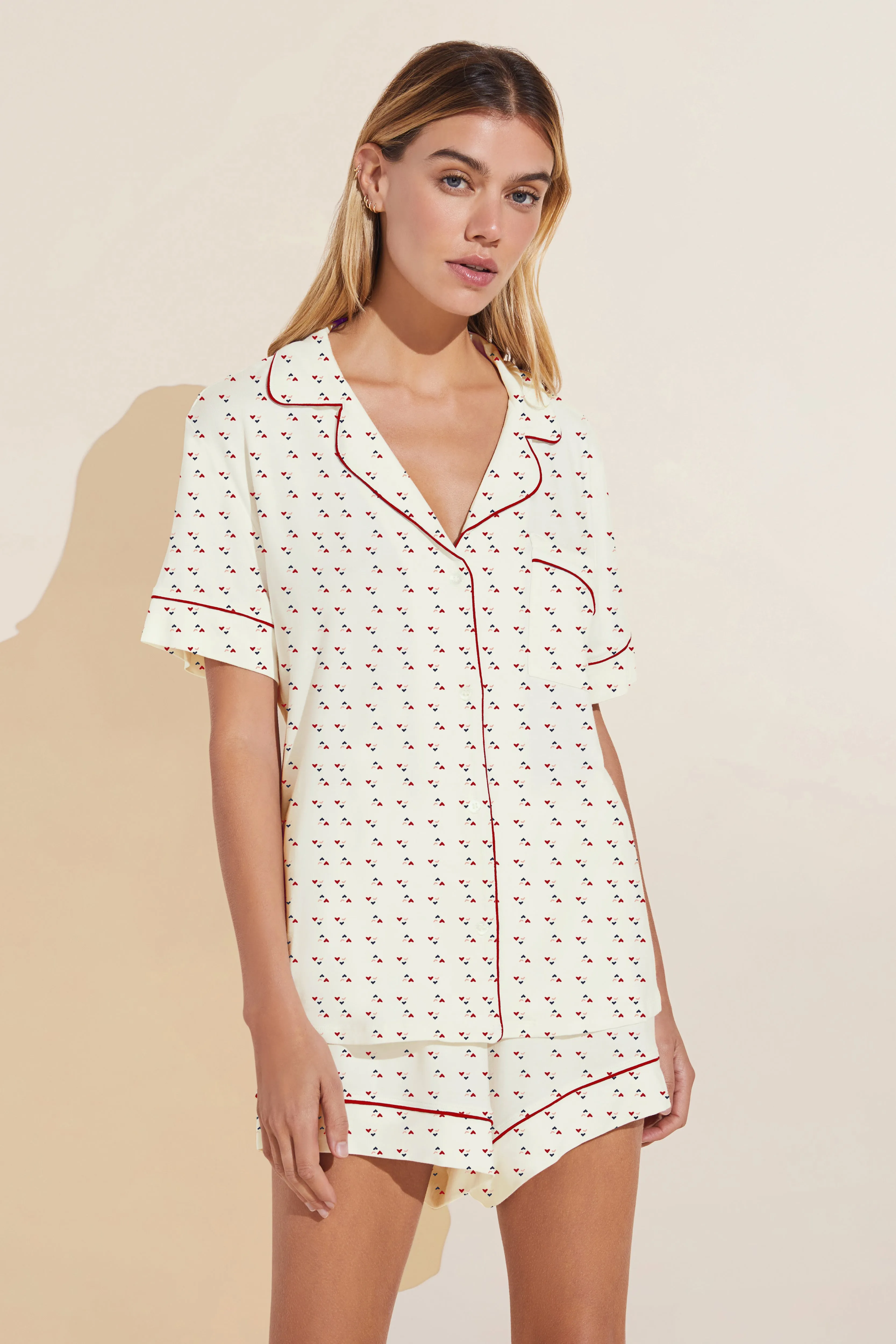 Gisele Printed TENCEL™ Modal Relaxed Short PJ Set