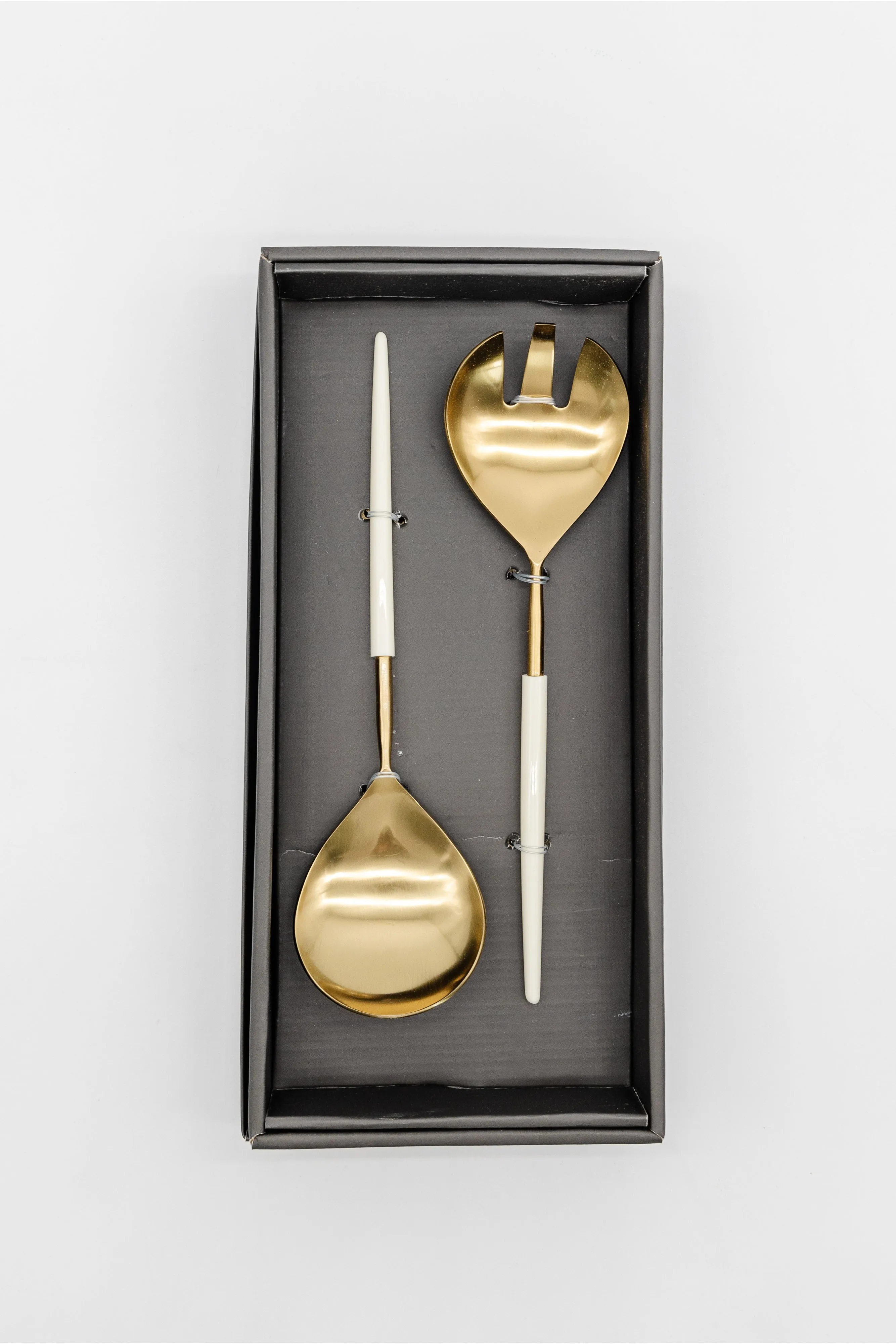 Gold Salad Servers