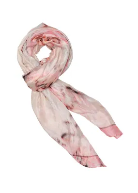 Gustav Joory Scarf 53802-81165 Trklde - Sand with Coral Print