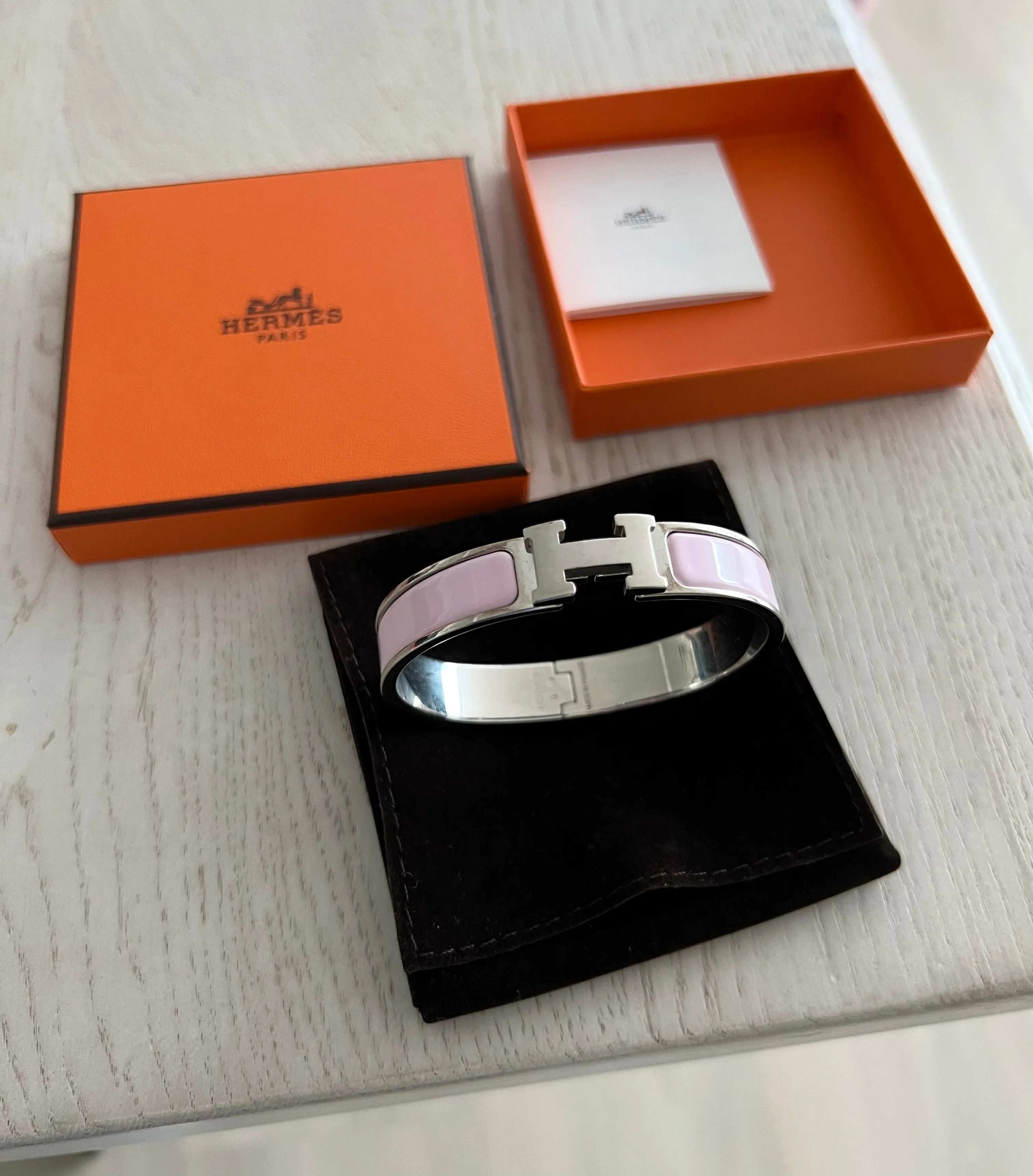 Hermes H Clic Clac Bracelet