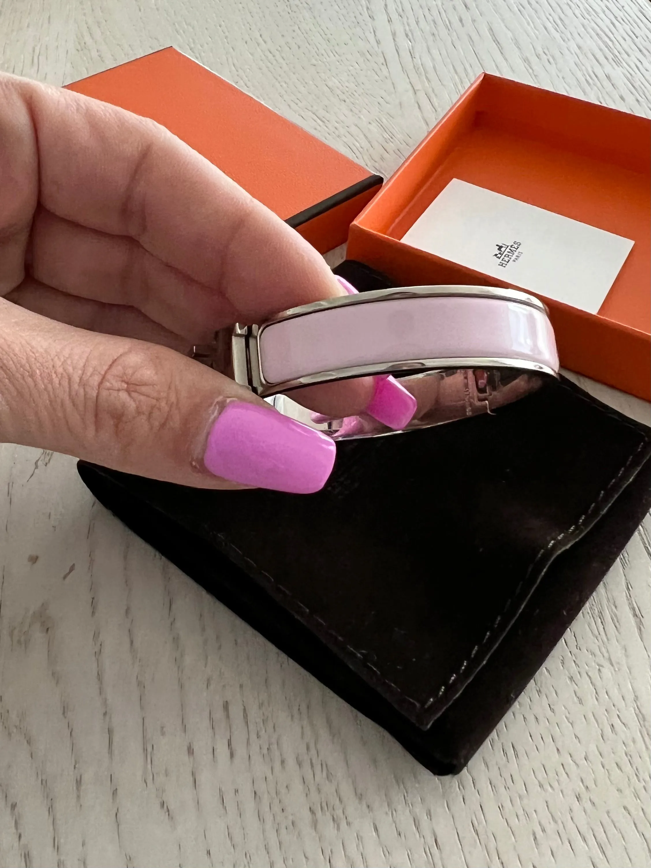 Hermes H Clic Clac Bracelet