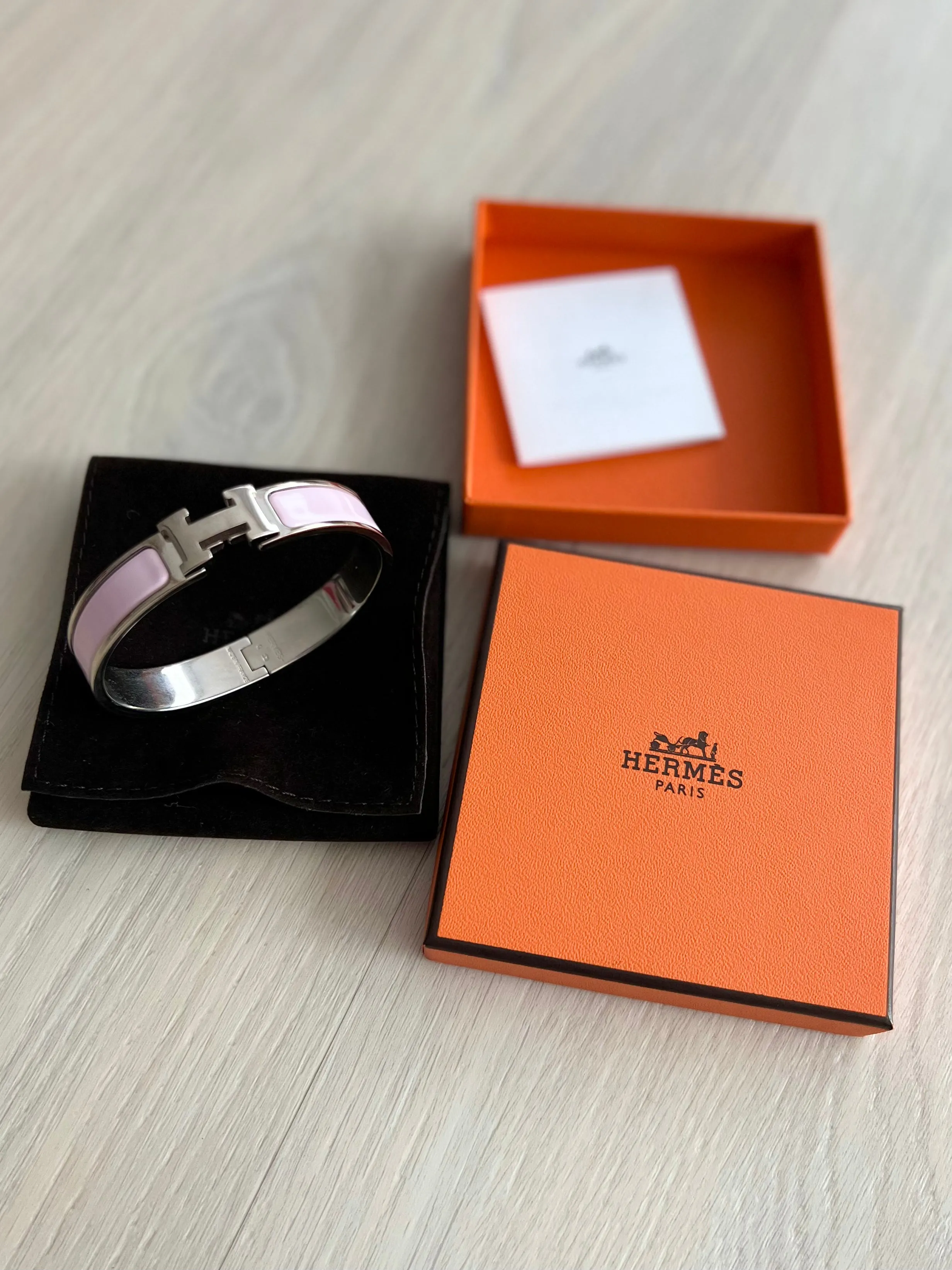 Hermes H Clic Clac Bracelet