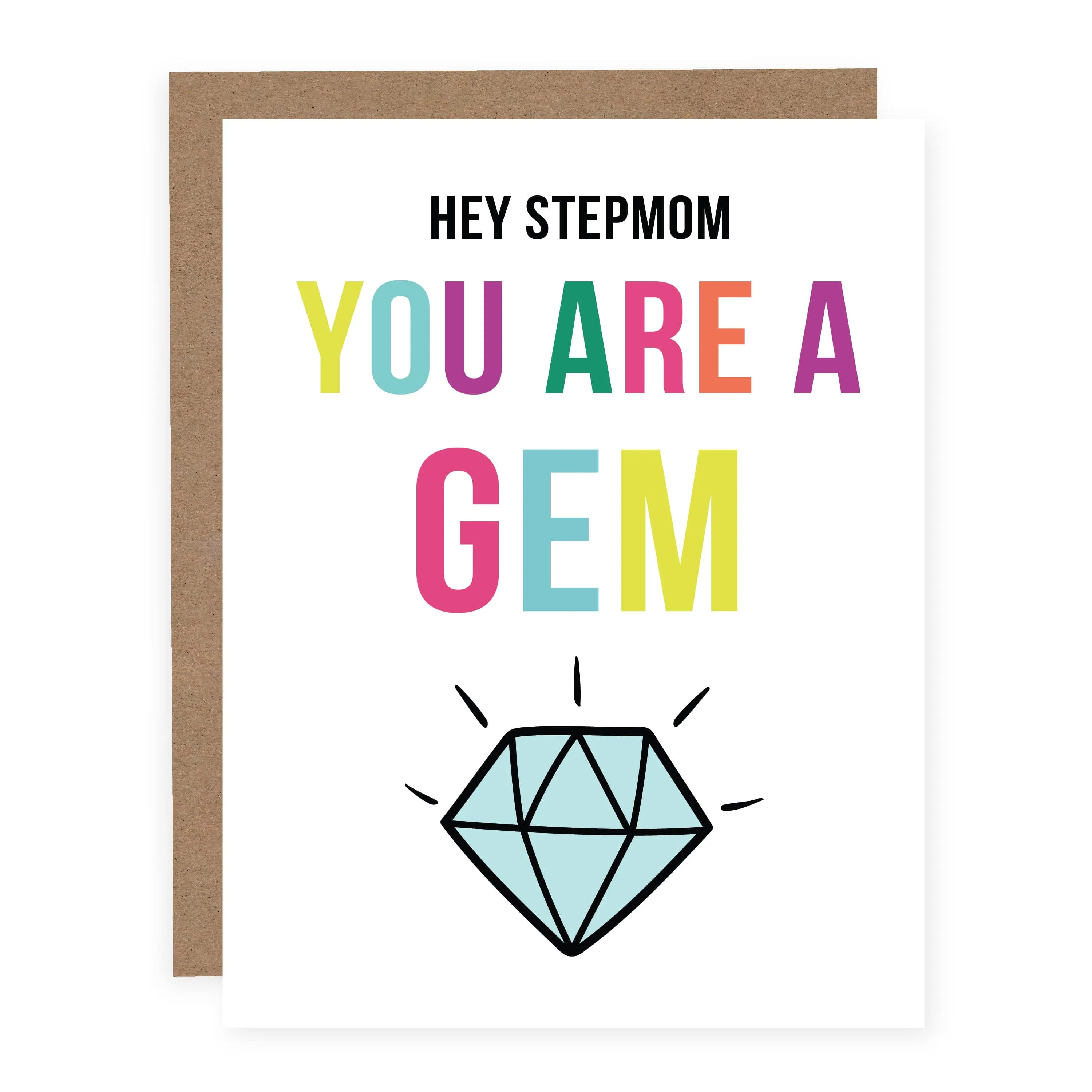 Hey Step Mom You Are a Gem | Mothers Day