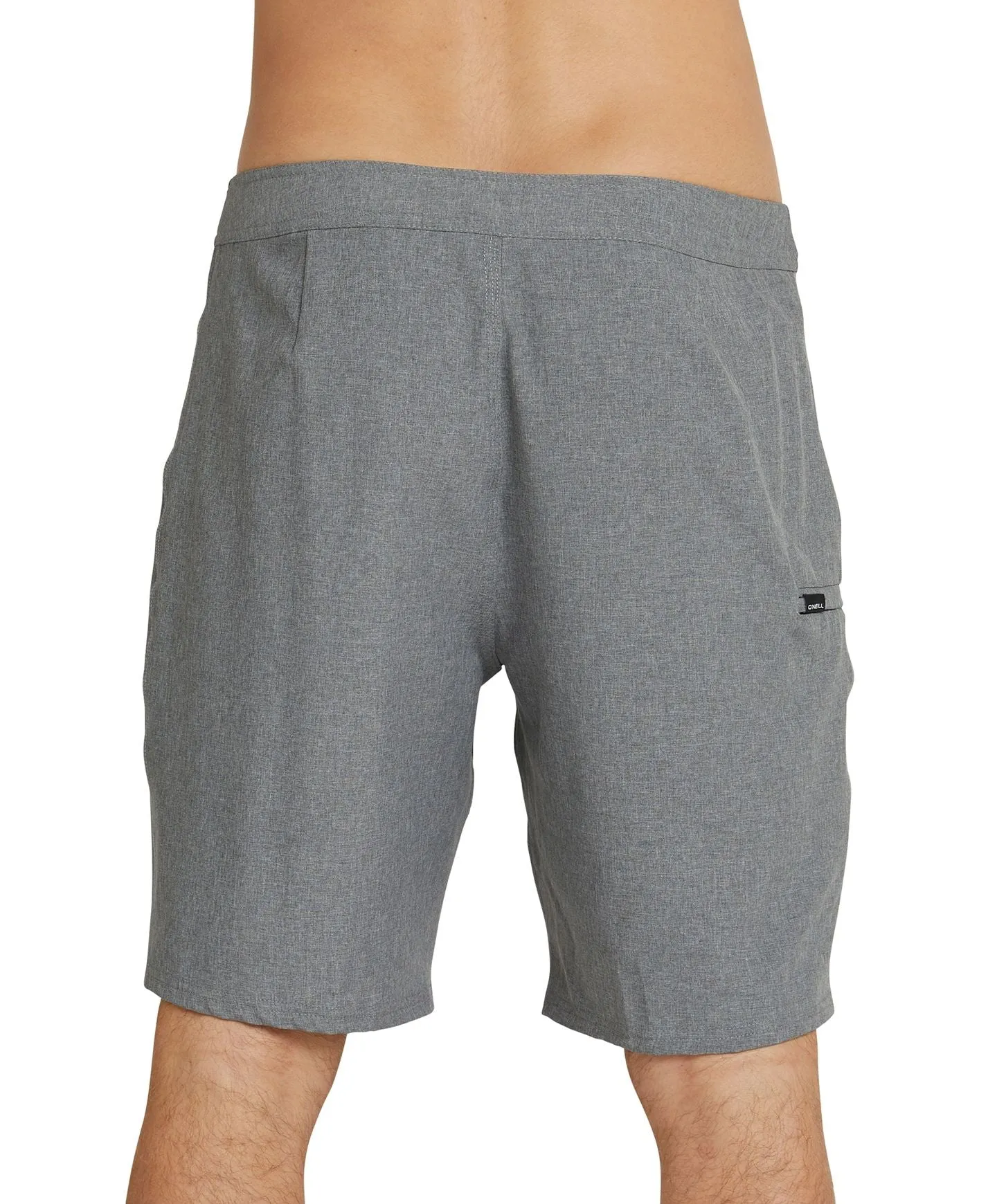 HyperFreak Heat Solid 19" Boardshort - Heather Grey