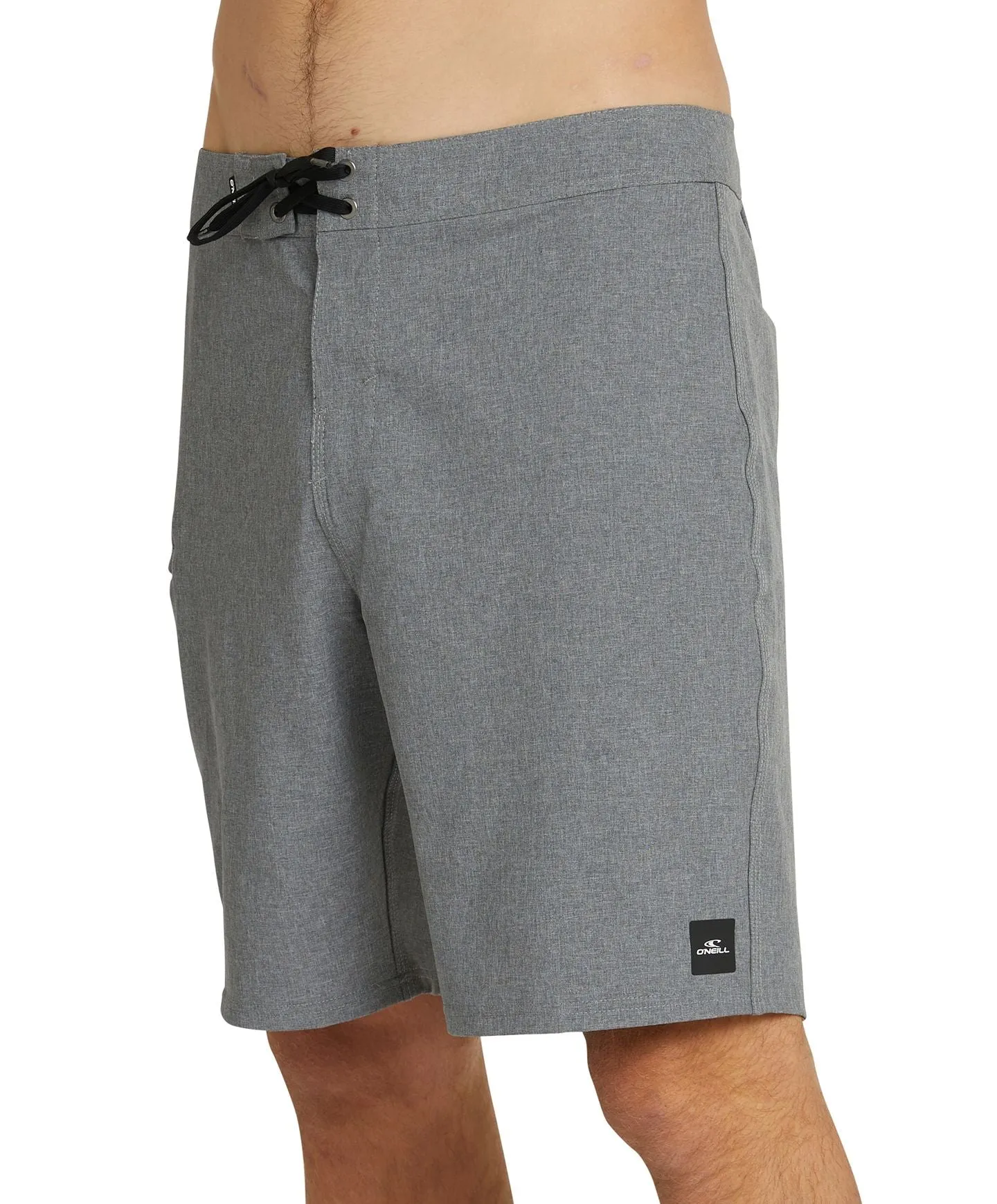 HyperFreak Heat Solid 19" Boardshort - Heather Grey