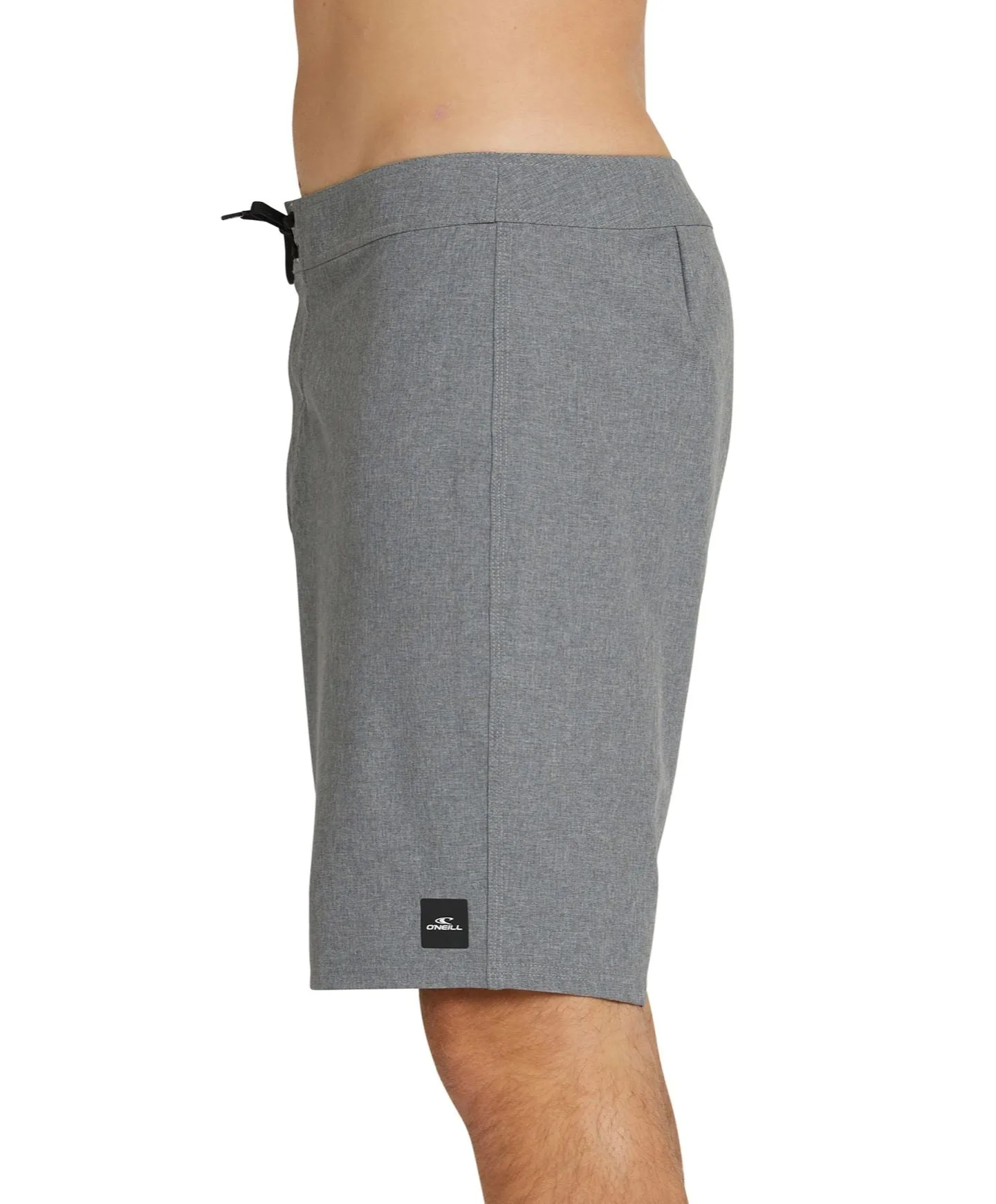 HyperFreak Heat Solid 19" Boardshort - Heather Grey