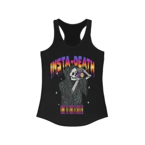 Let Me Take A Skelfie Racerback Tank Top