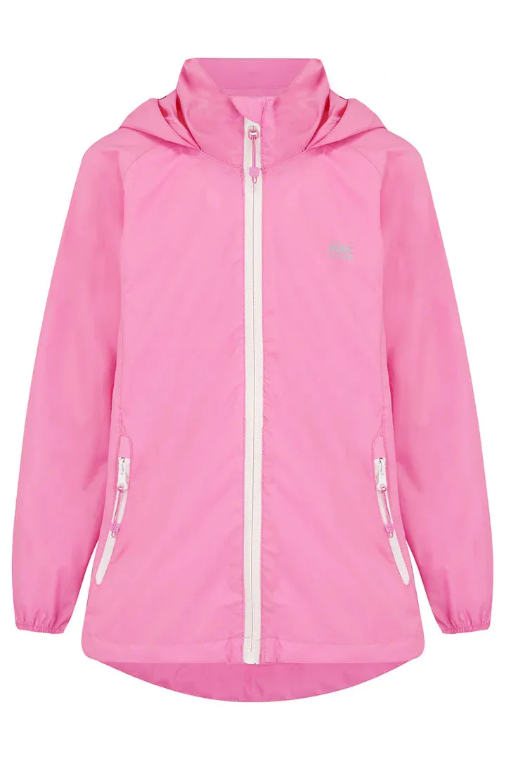 Mac In A Sac Kids Origin 2 Waterproof Jacket (Pink)(Ages 2-13)