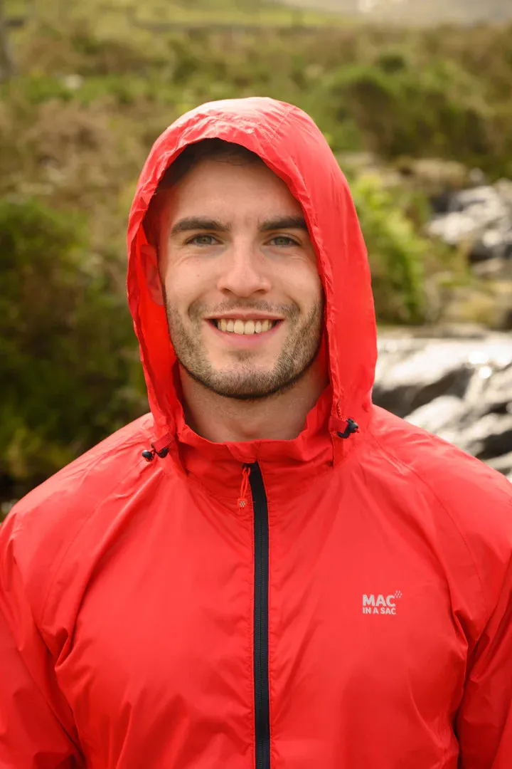 Mac In A Sac Unisex Origin 2 Waterproof Jacket (Red)