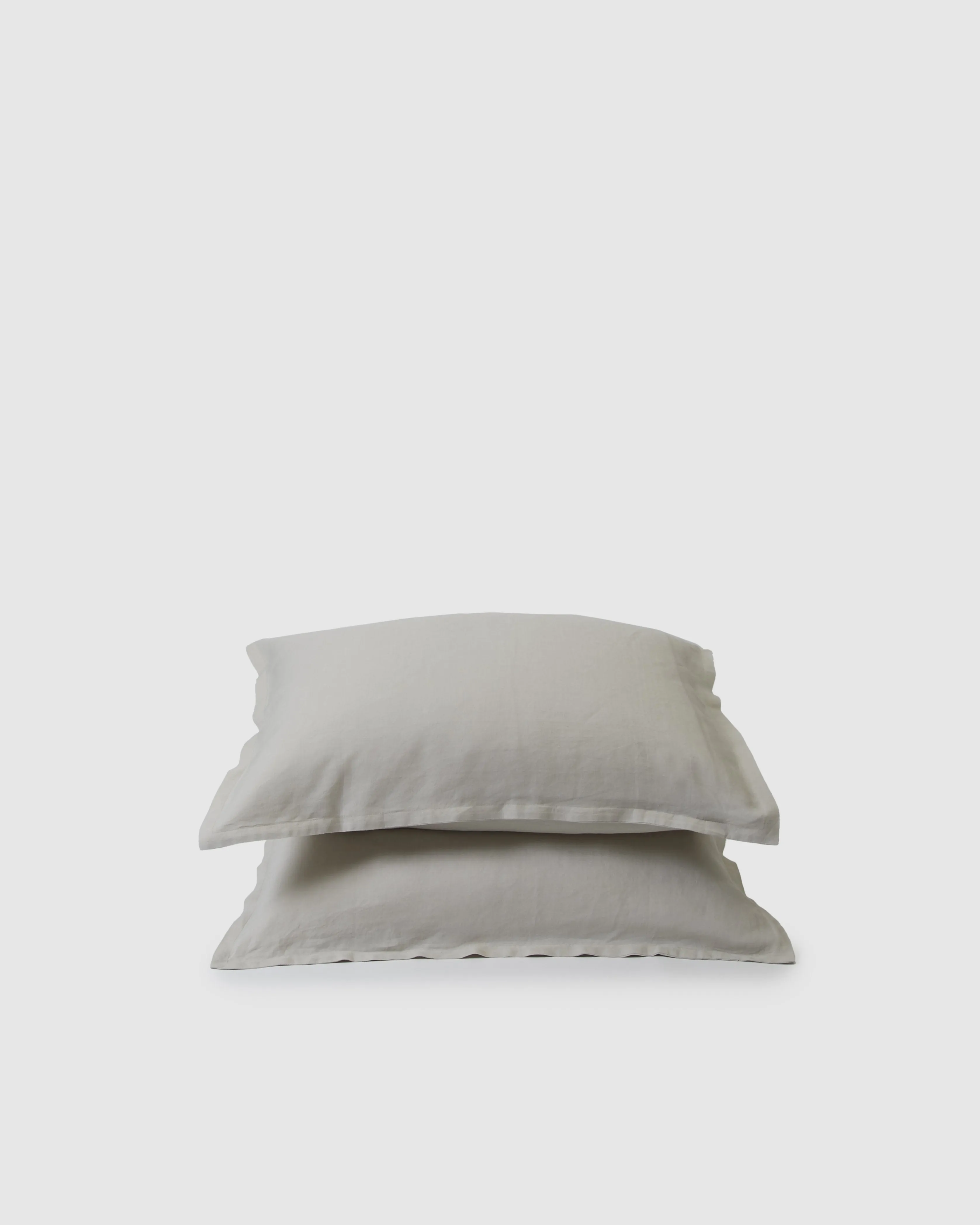 Marcel Linen Duvet Set - Dove