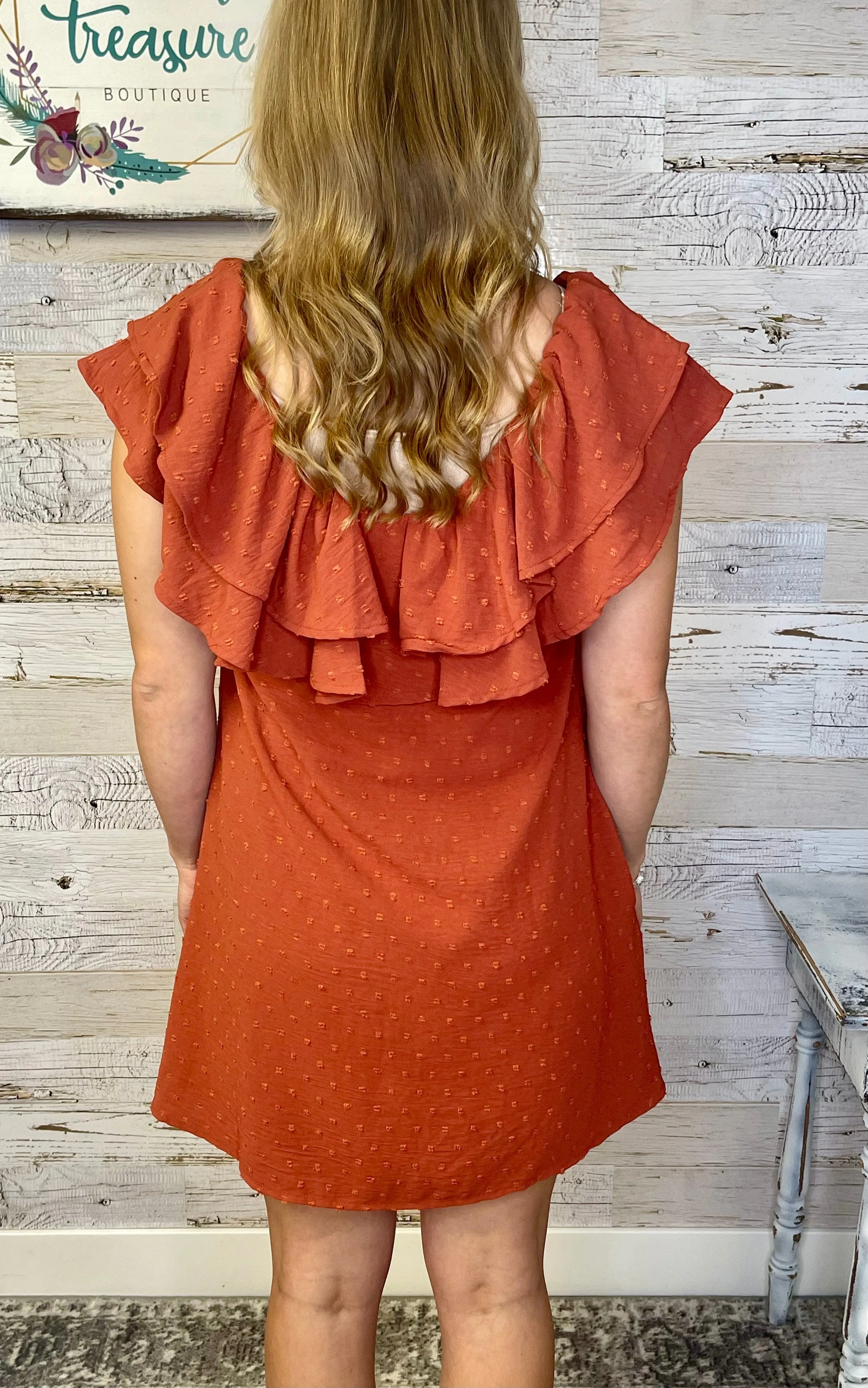 Mary Ellen Ruffle Dress