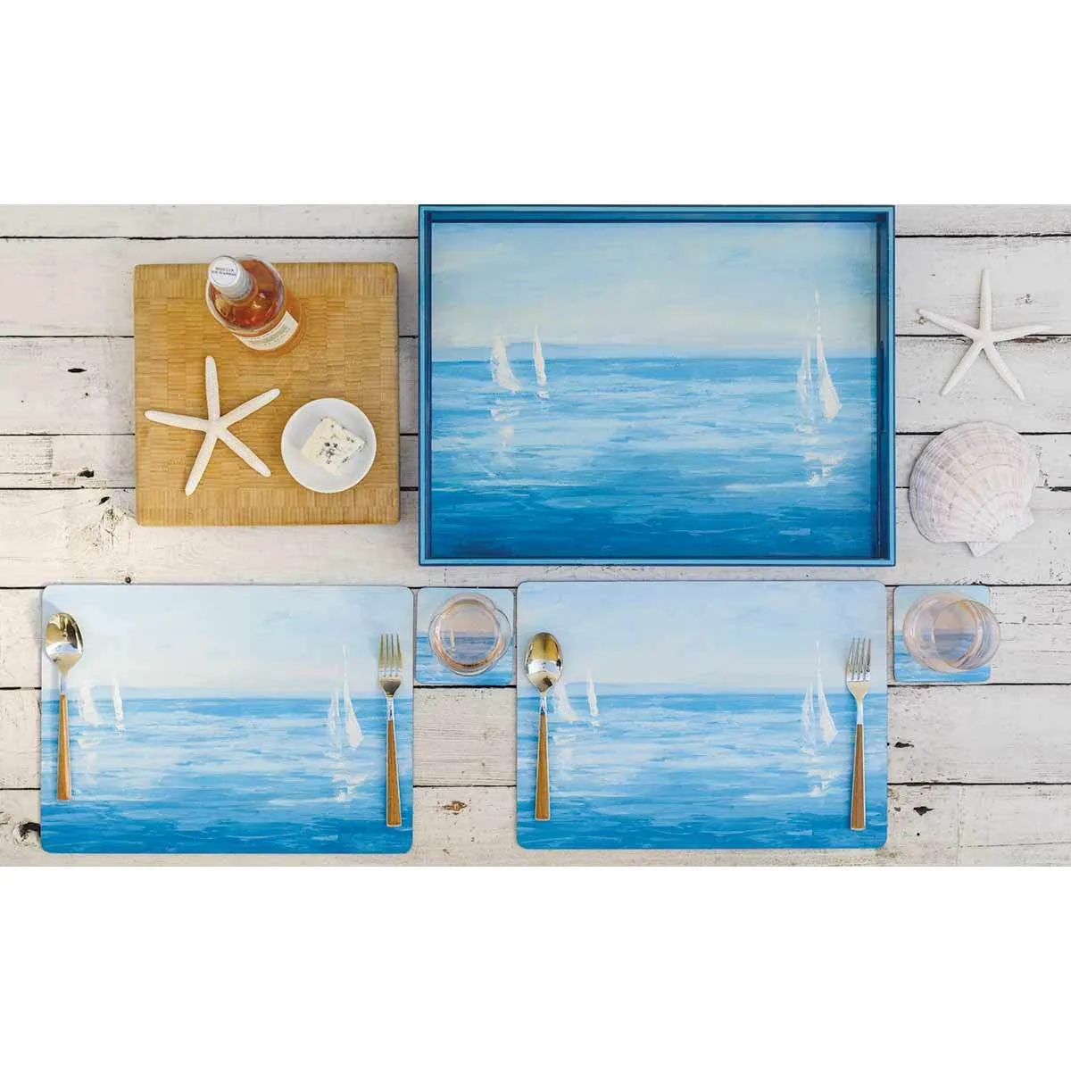 Open Sail Art Placemat - Set of 4