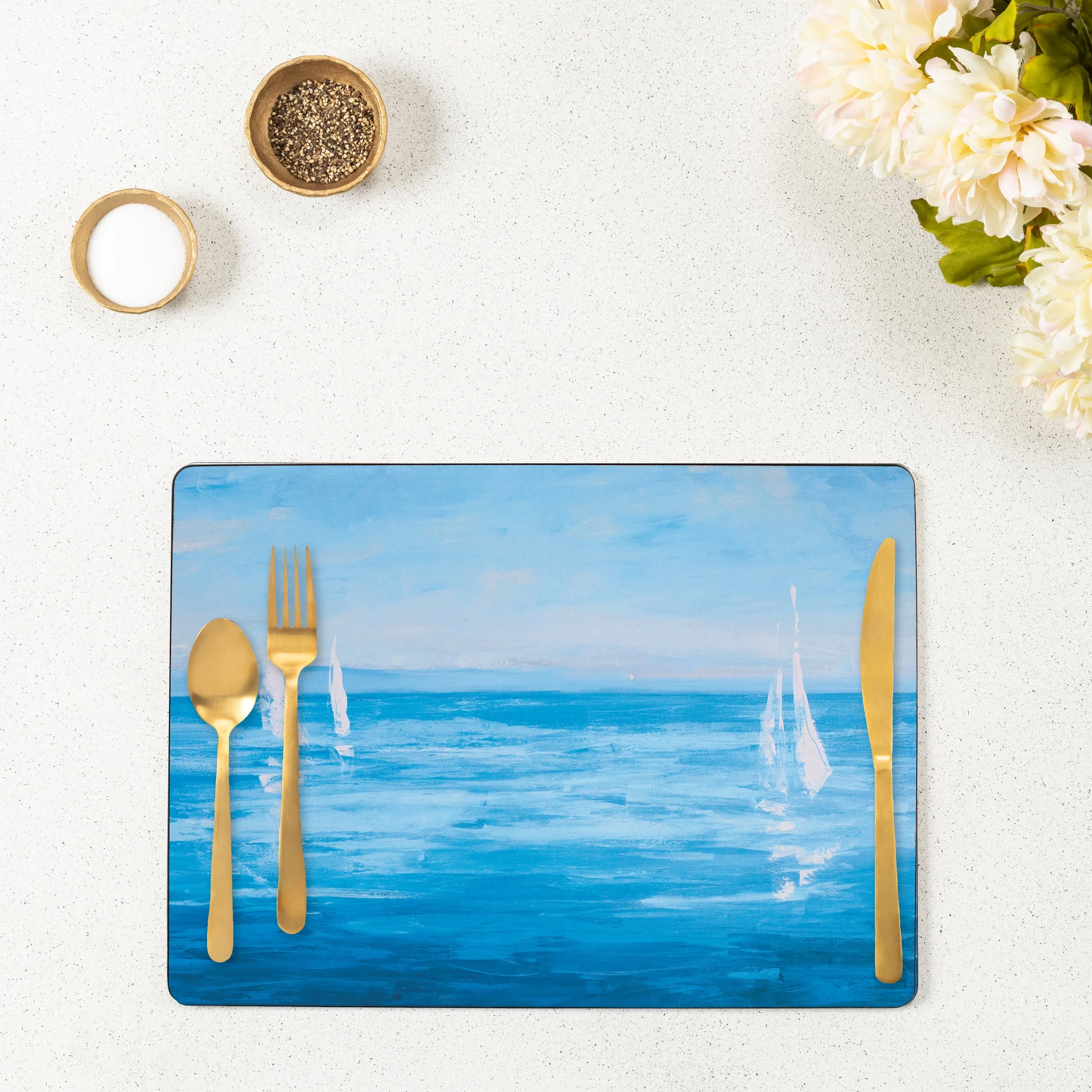 Open Sail Art Placemat - Set of 4