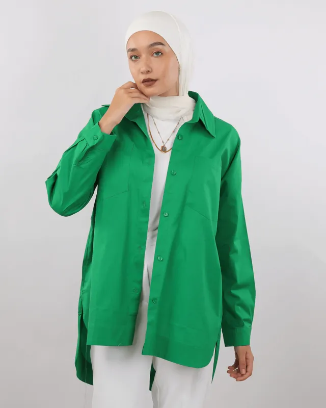 Oversize Poplin Shirt