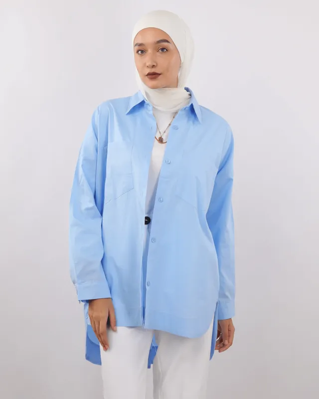 Oversize Poplin Shirt