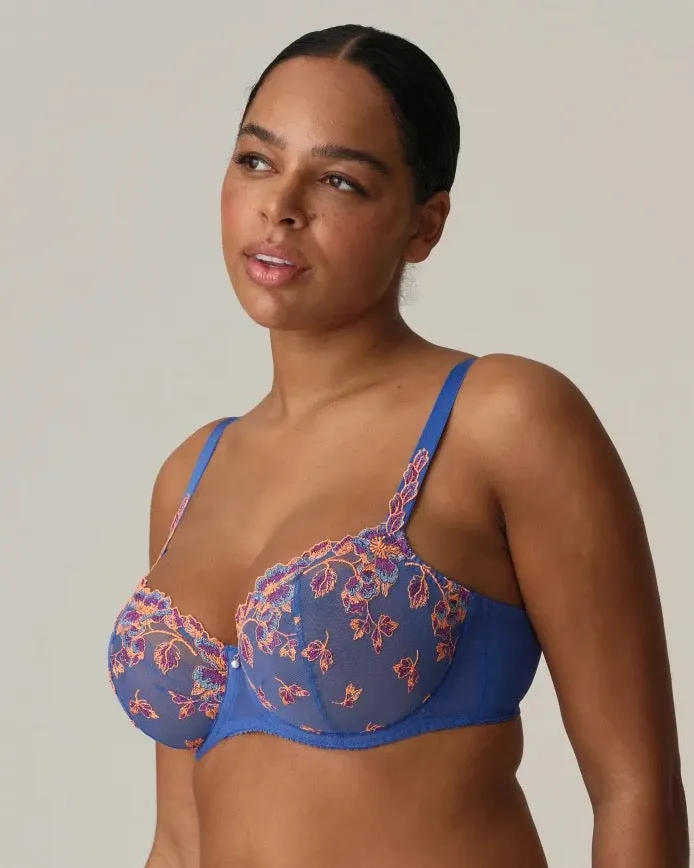 Prima Donna - Lenca Vertical Seam Balcony Bra - Blue Eyes