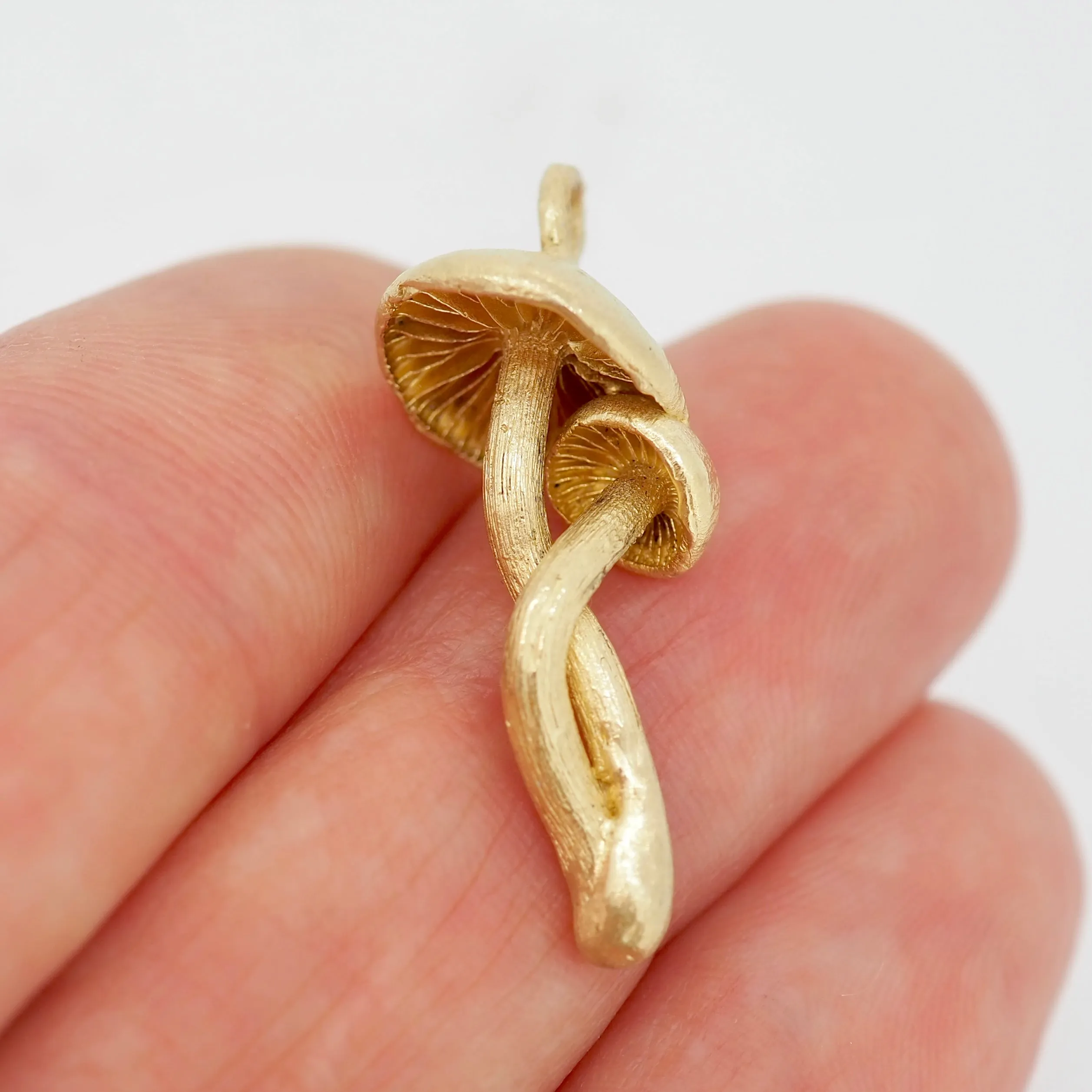 Psilocybe cyanescenz mushroom necklace