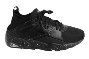 Puma Blaze of Glory Lace Up Black Textile Junior Trainers 363383 01 B36E