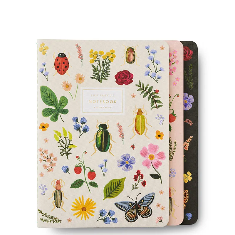 RIFLE PAPER CO. | Curio Stitched Notebook Set