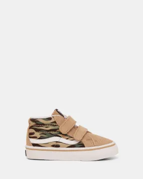 Sk8-Mid Reissue Flame V Infant Flame Camo Brown