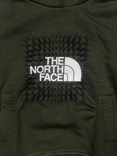 The North Face Boys' Teens Box Hoodie NF0A7X5621L1 Dove Green