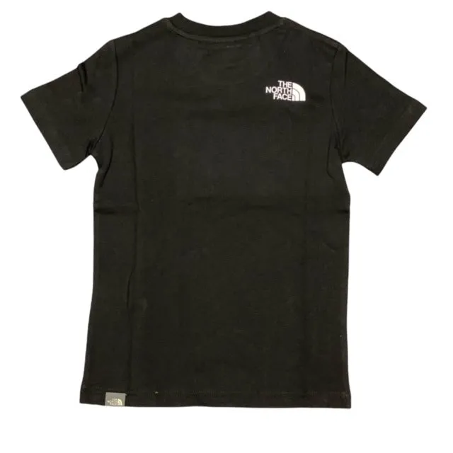 The North Face T-shirt Junior S/S Box NF0A3BS2YDD black