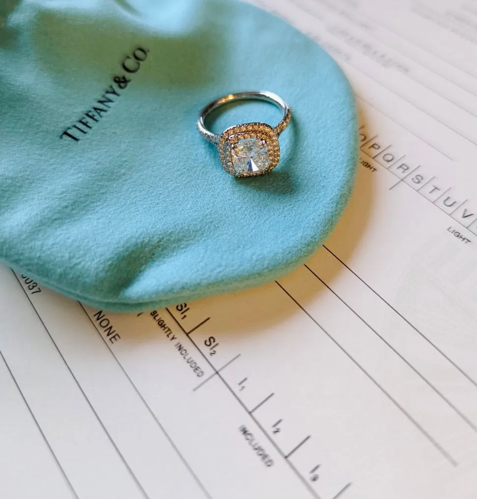 Tiffany & Co. Diamond Ring Set