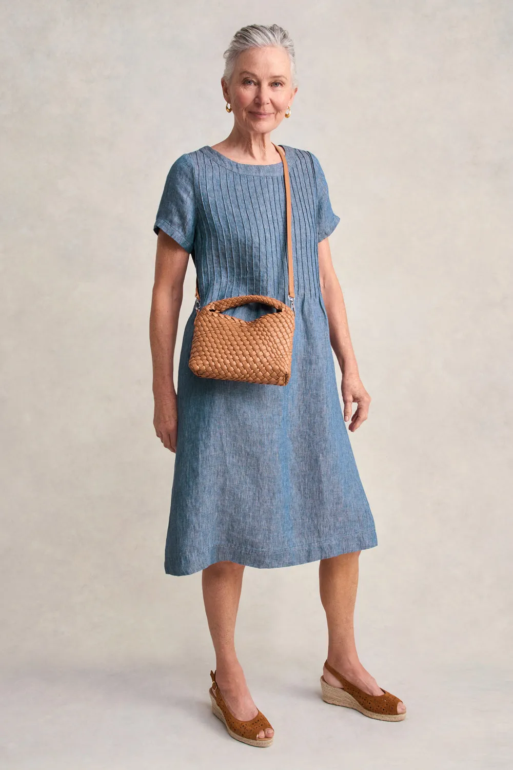 Twill Hemp Linen Dress