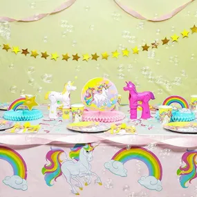 Unicorn Theme Birthday Party Cutlery Package (#Type A)