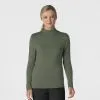 Wink LAYERS Women's Long Sleeve Mock Neck Silky Tee 2129